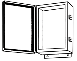 NEMA 4X JIC Hinge Clamp Cover Enclosure