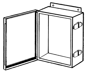 NEMA 12 JIC Design Hinge Cover Quick Release Enclosure