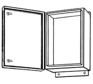 NEMA 4X JIC Hinge Cover Quarter Turn Enclosure
