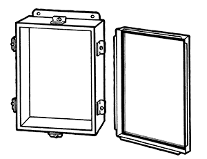 NEMA 4X JIC Clamp Cover Only Enclosure