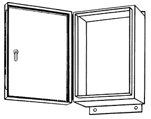 NEMA 4X JIC Hinge Cover Quarter Turn Enclosure