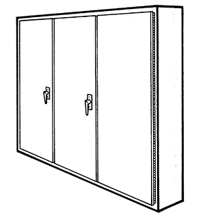 NEMA Type 12 Multi Door Freestanding Enclosure