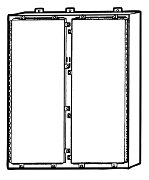 NEMA Type 4 Double Door Wall Mount Enclosure