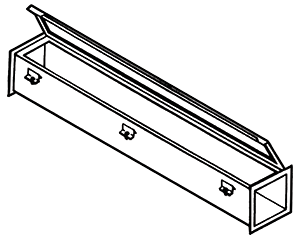 NEMA 12 JIC Hinge Cover Flanged Wireway